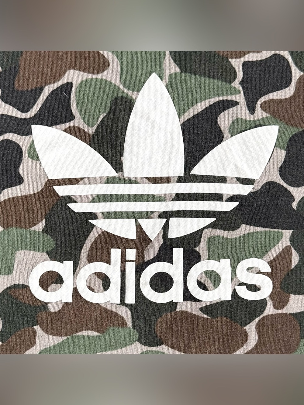 Adidas Originals Camo Trefoil Logo Hoodie Pullover Men’s/Unisex Size Small - Picture 4 of 14